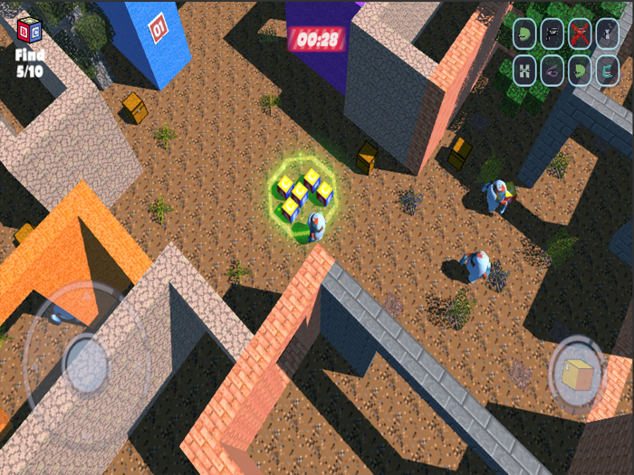 Alphabet Craft - Hide N Seek