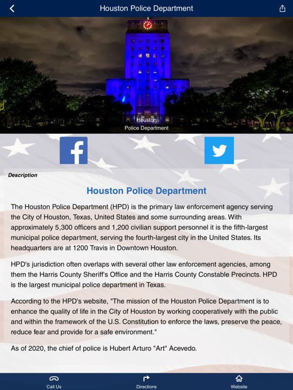 Houston Police Department. screenshot 2