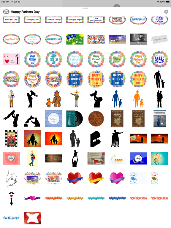 Happy Father's Day Stickers - screenshot 3