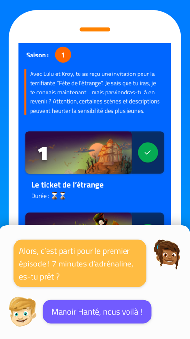 How to cancel & delete Lulu & Kroy - Livre jeu from iphone & ipad 3