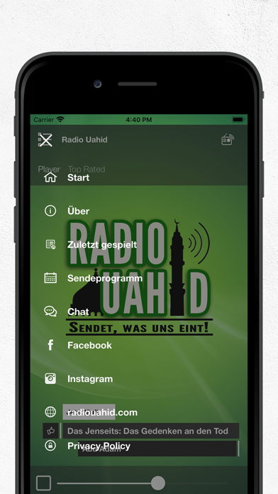 Radio Uahid screenshot 3