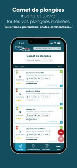 Game screenshot EPF - Ecole Plongée Française apk