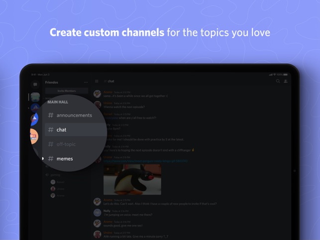 Discord Talk Chat Hangout On The App Store
