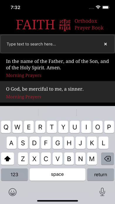 Faith | Orthodox Prayer Book screenshot 2