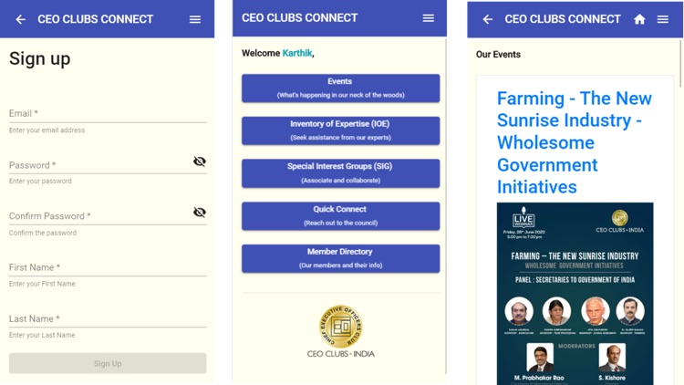 CEO Clubs Connect