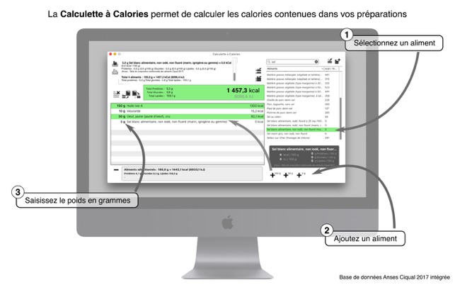 Calculette à Calories