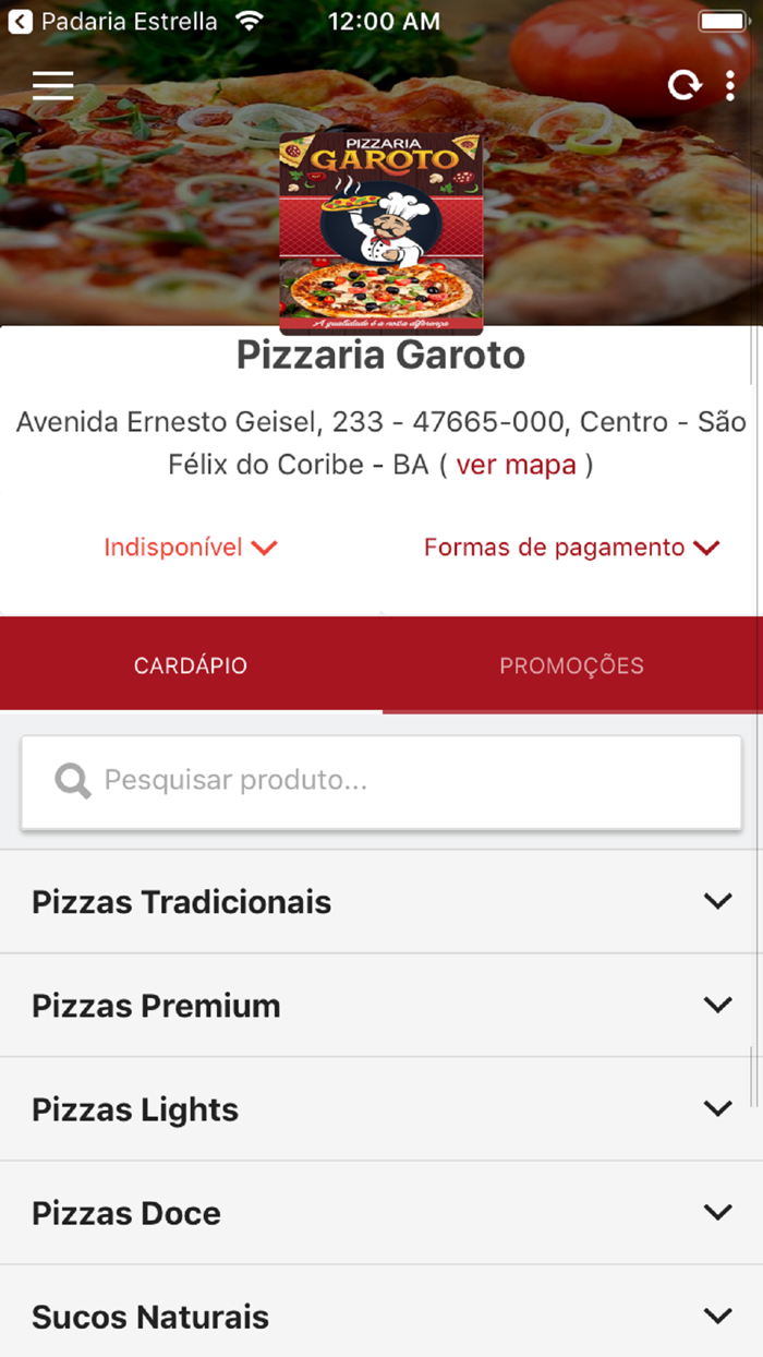 Pizzaria Garoto