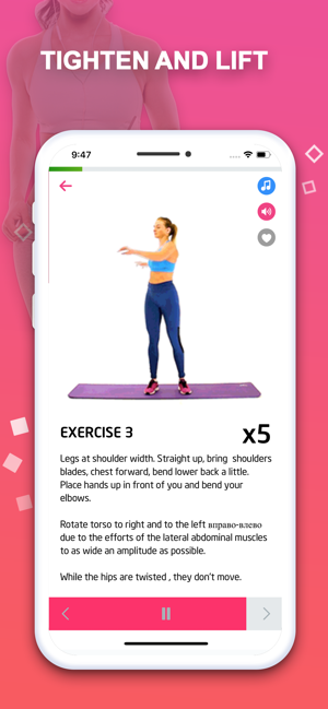 Abs Workout & Diet for Women(圖4)-速報App