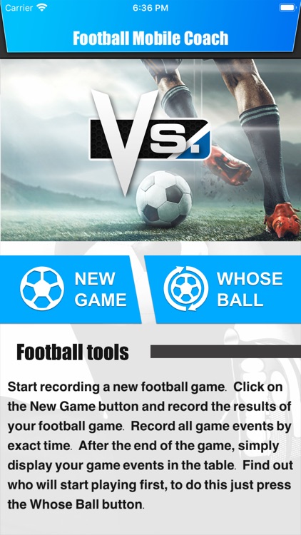 Football Mobile Coach