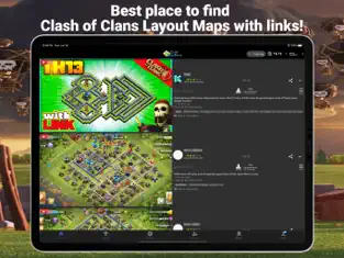 Captura de Pantalla 2 BasePedia for Clash of Clans iphone