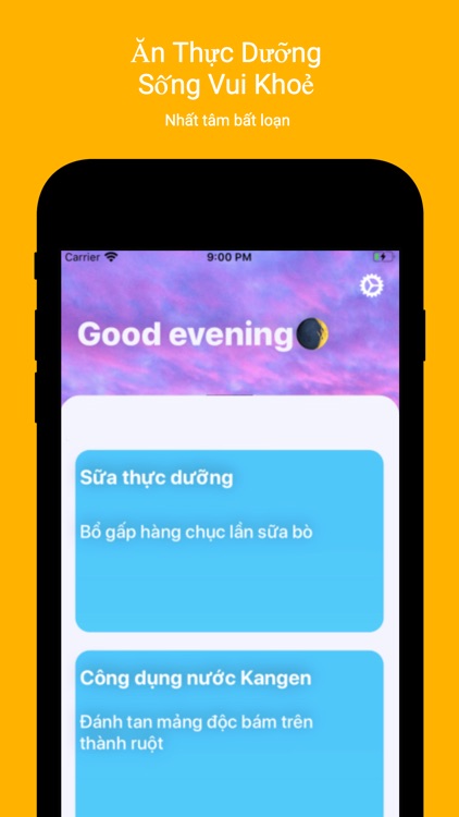 Thực dưỡng - Diet Plan