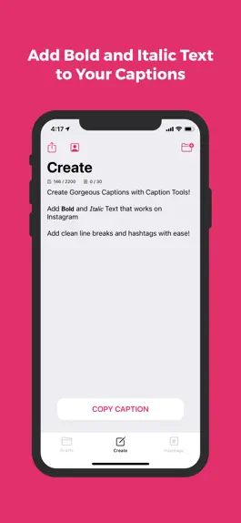 Game screenshot Caption Tools for Instagram hack