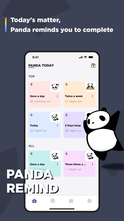 Panda Reminder