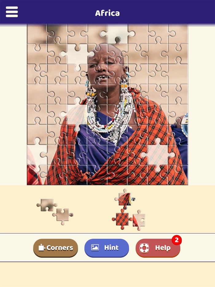 Africa Love Puzzle