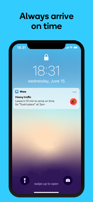‎Waze Навигатор & Пробки Screenshot