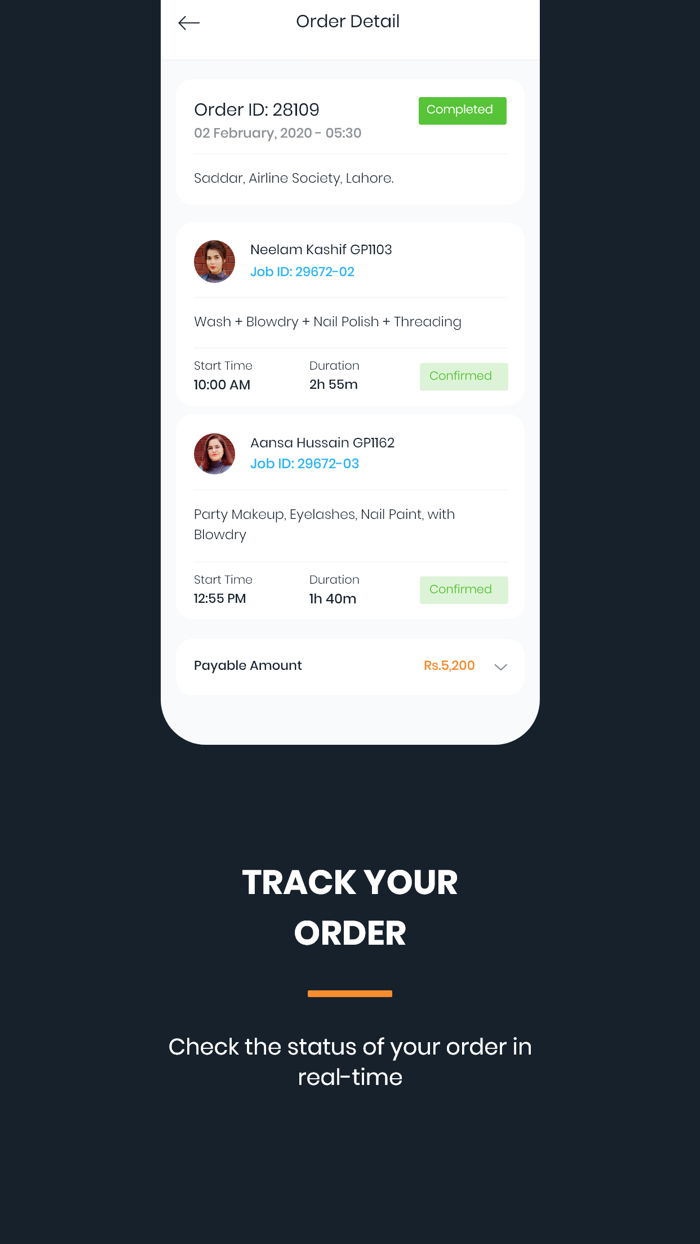 Gharpar – Beauty Services