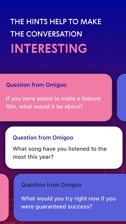 Omigoo: Great conversations