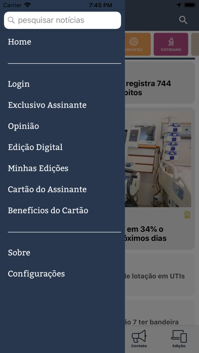 How to cancel & delete Diário de Canoas from iphone & ipad 2