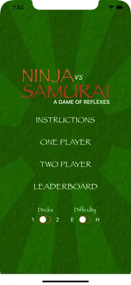 Game screenshot Ninja vs Samurai Reflex Game apk