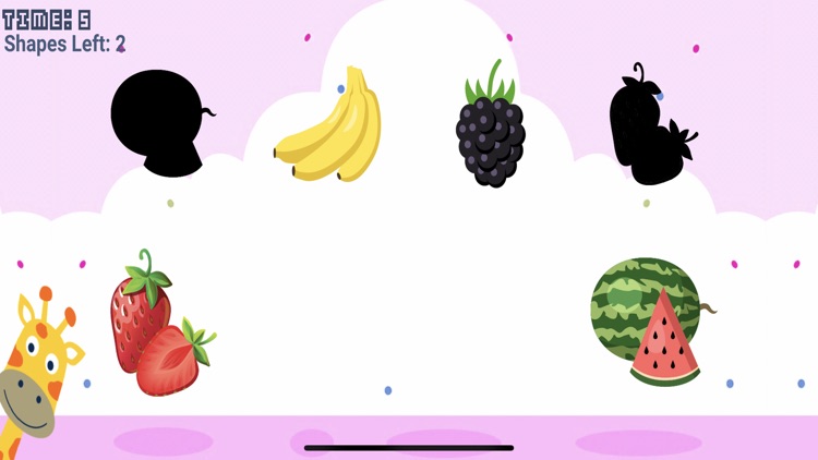 Match Fruits Shapes for Kids