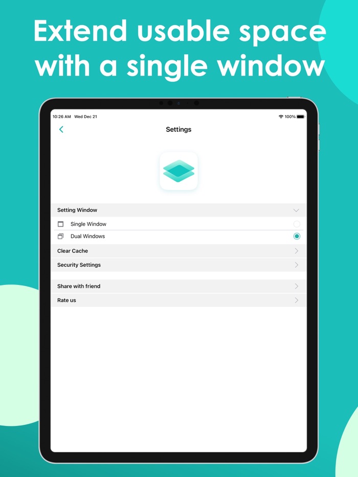 Dual Window - Multi Work Space