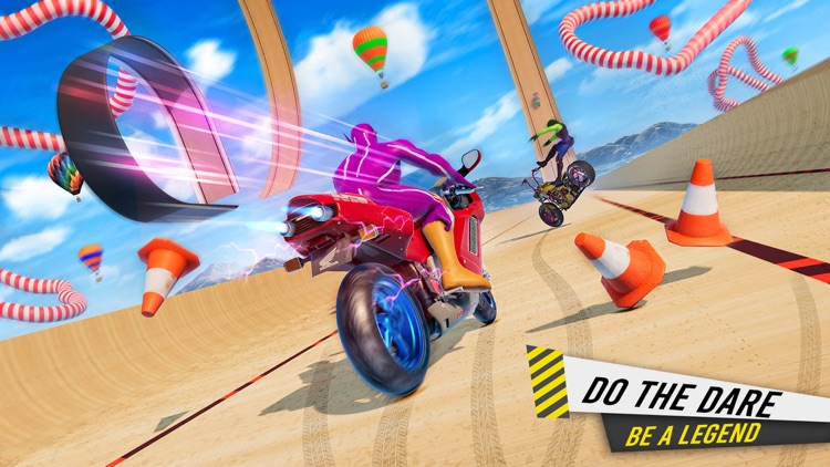 Crazy Bike Stunt Racing Games screenshot-3