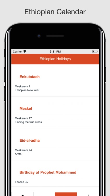 Ethiopian Calendar Habesha screenshot-3
