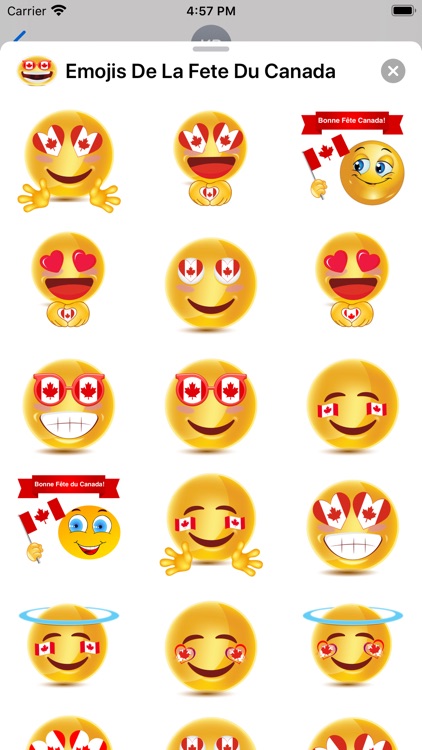 Emojis De La Fête Du Canada screenshot-3