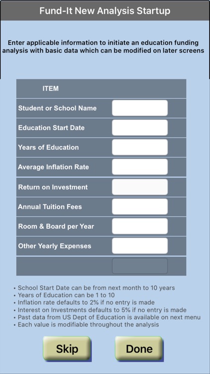 Education Fund Planner FUND-IT screenshot-3