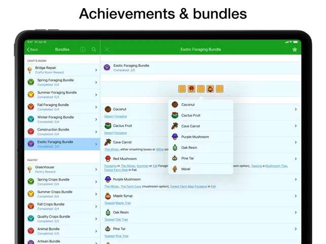 Screenshot 3 Database for Stardew Valley iphone