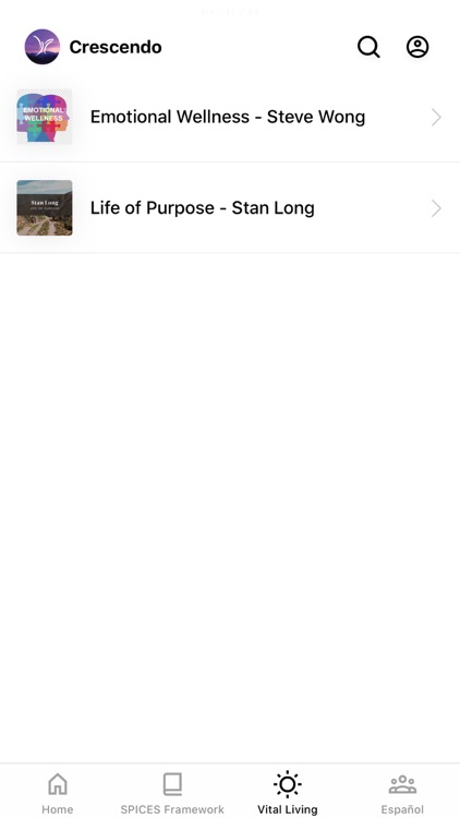 Crescendo: Vital Living