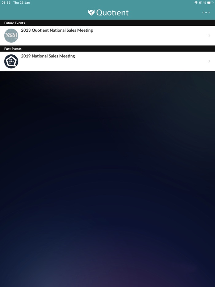 Quotient Live Events