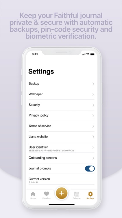 Faithful - AI powered journal screenshot-6