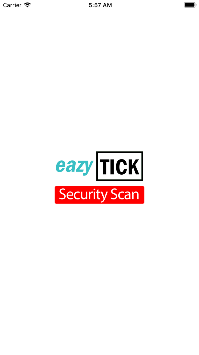 EazyTick Security Scan