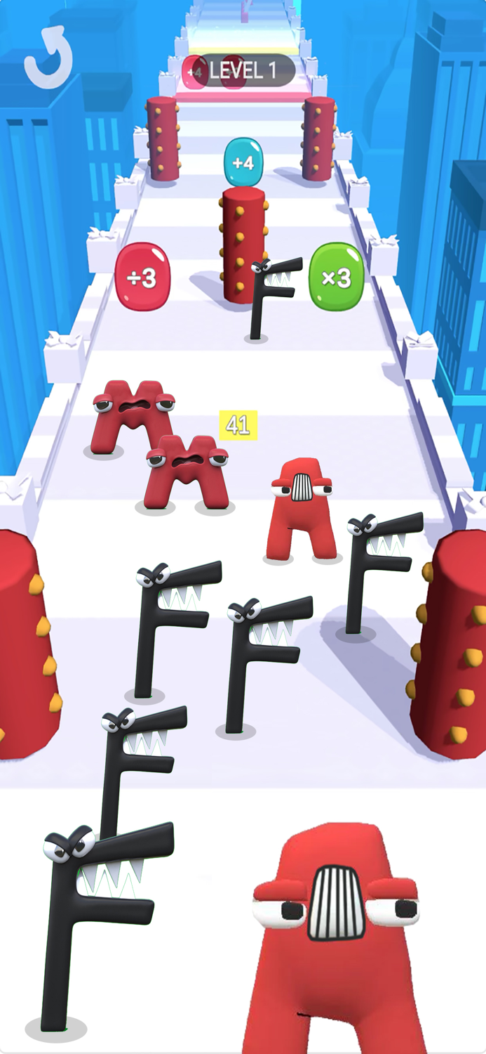 Alphabet Lore Merge - Run