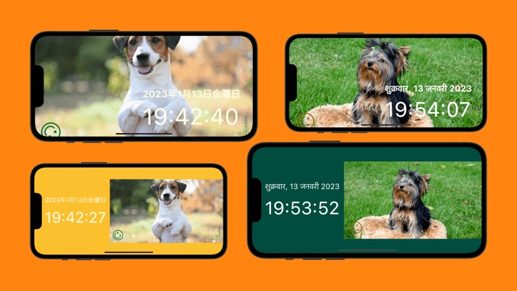 Dog Clock app.digital cute screenshot-7