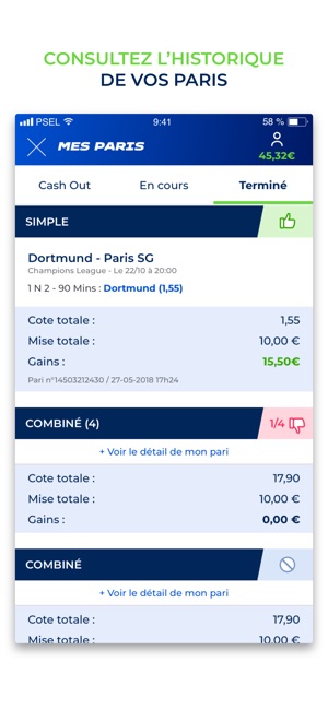 Parionssport En Ligne Dans L App Store