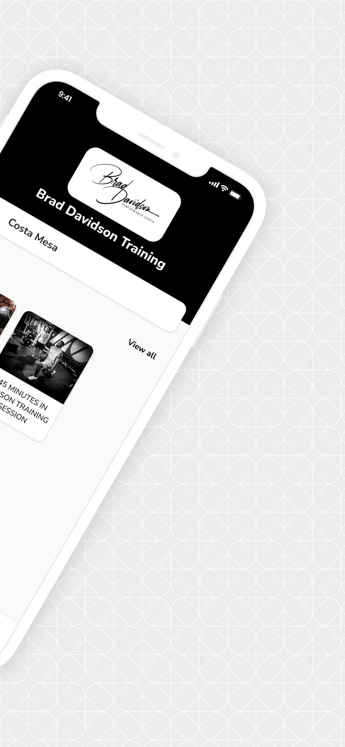 Brad Davidson Training