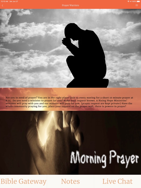 Screenshot #4 pour Rising Hope Ministry