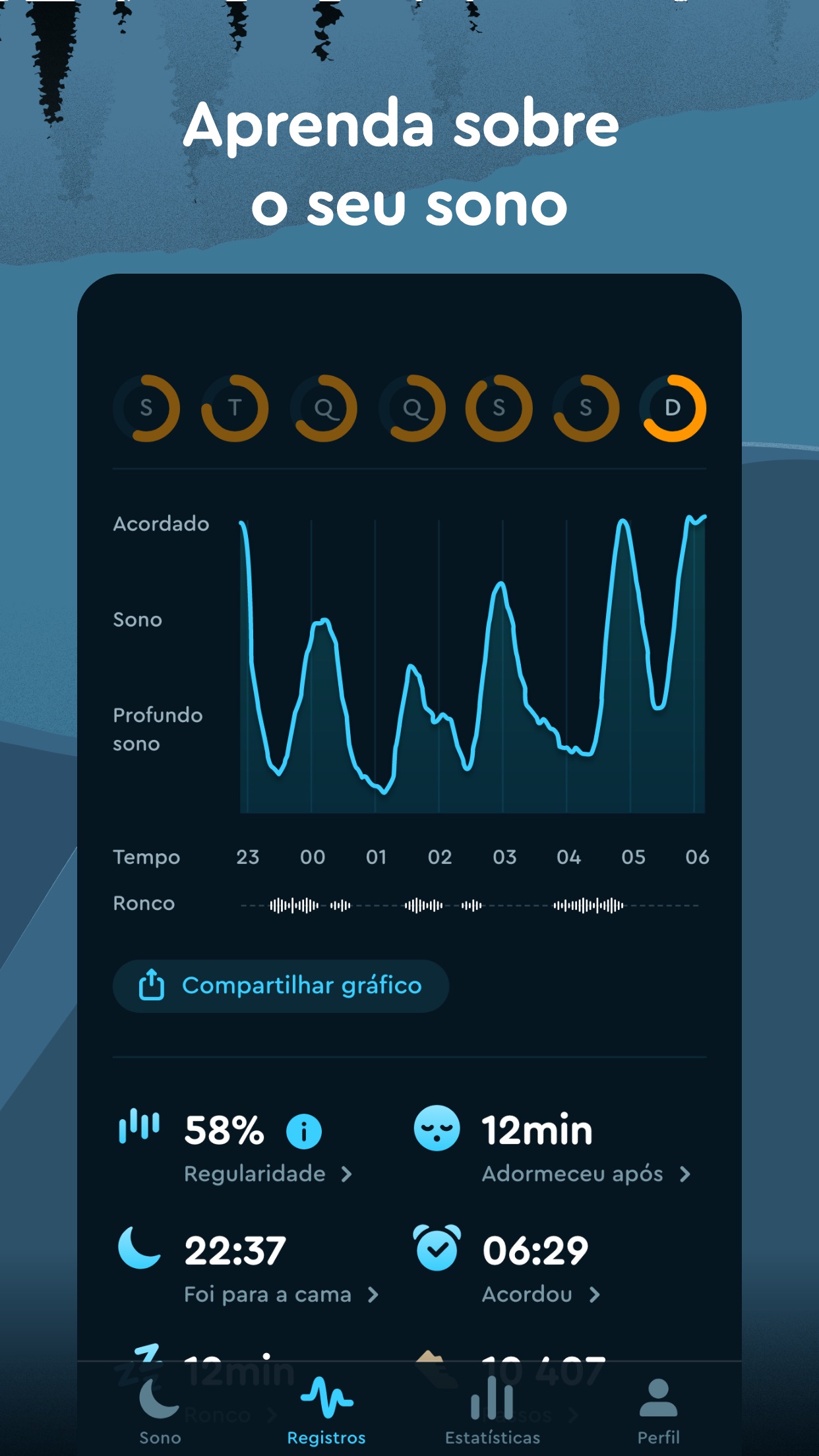 Screenshot do app Sleep Cycle - Sleep Tracker