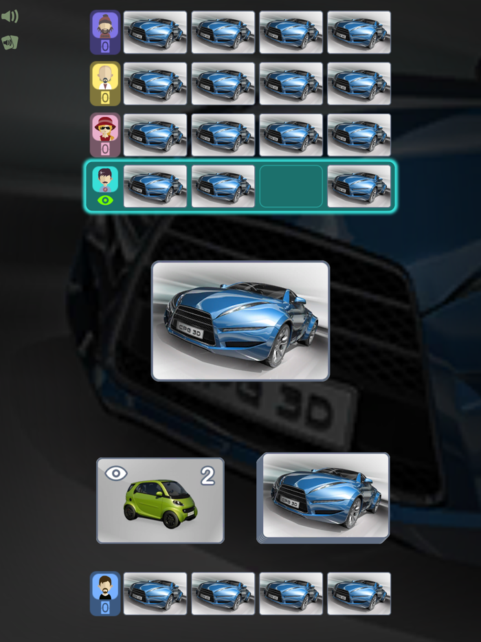 Car Parking Game 3D Card Game