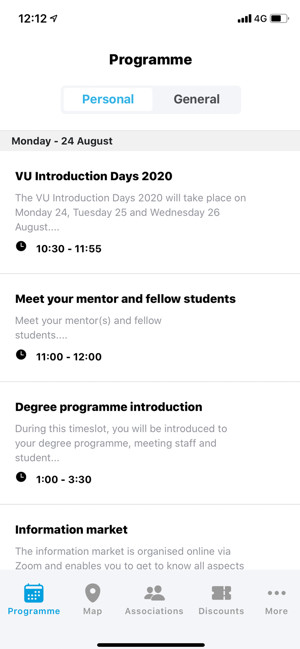 VU Introduction Days