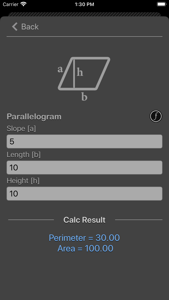 Geometry Calculator Plus