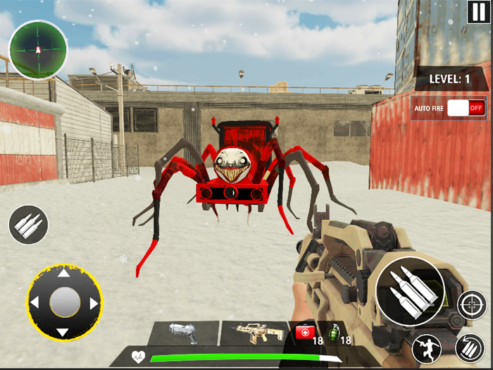 Choo Charles Spider Train Game