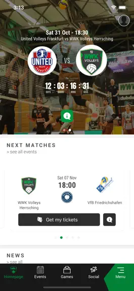 Game screenshot WWK Volleys Herrsching mod apk