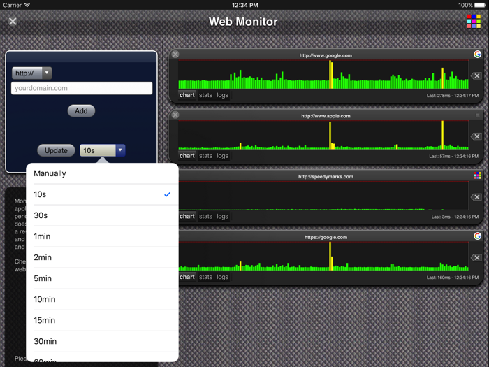 Web Monitor App