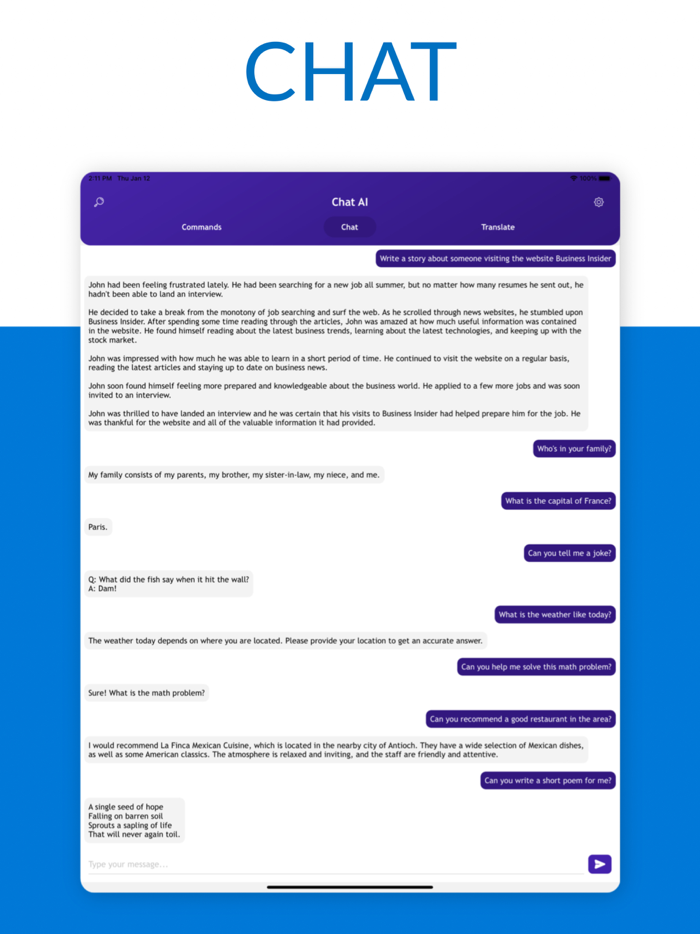 AI Chat - ChatGPT for OpenAI
