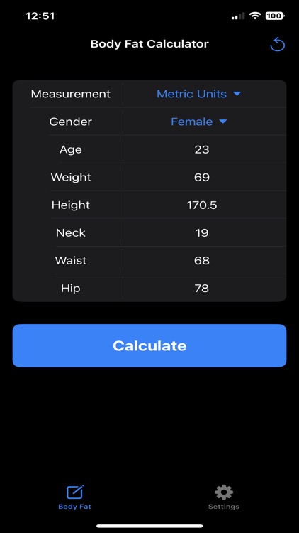 Body Fat Percentage screenshot-3