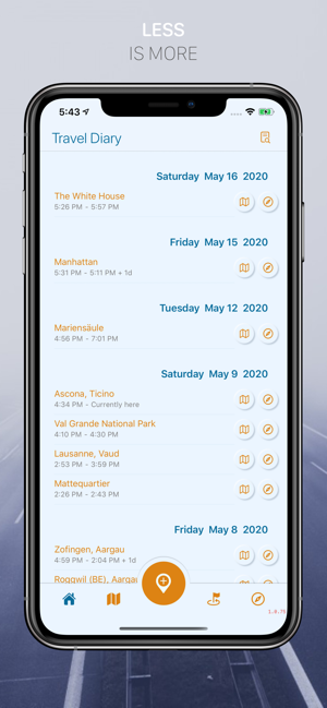 Travel Diary Motion Tracker(圖4)-速報App