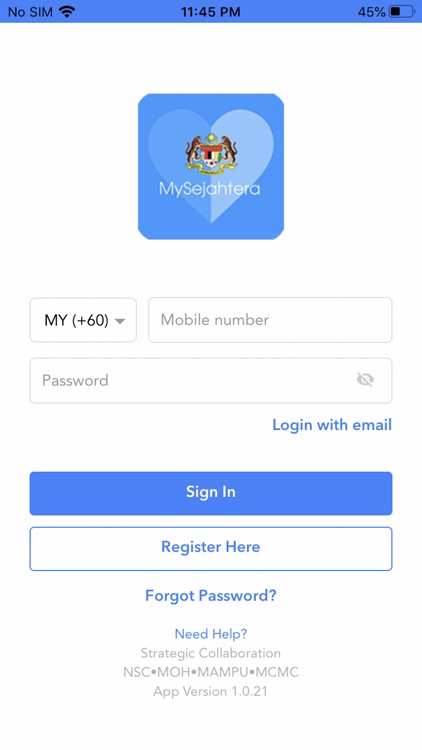 MySejahtera